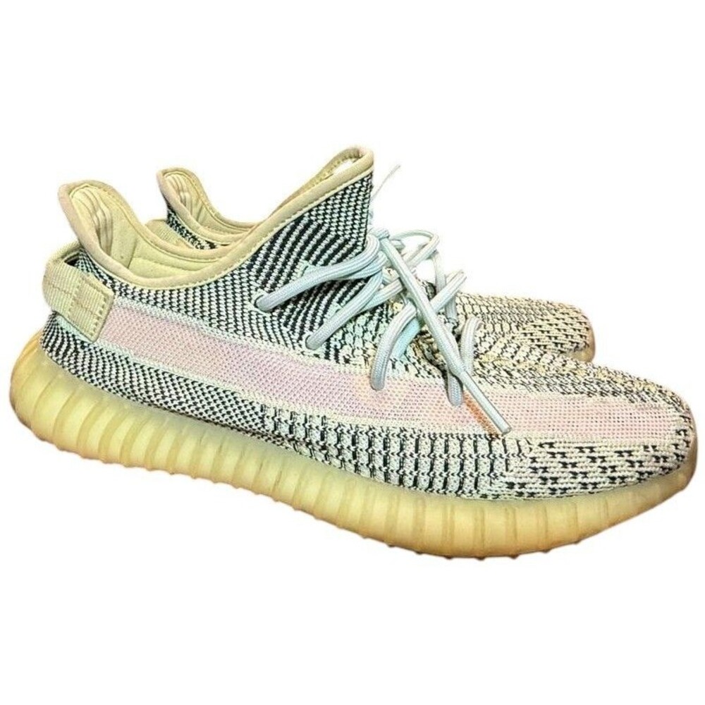 adidas Yeezy Boost 350 V2 Yeezreel Non-Reflective Size 9.5 Lime Green